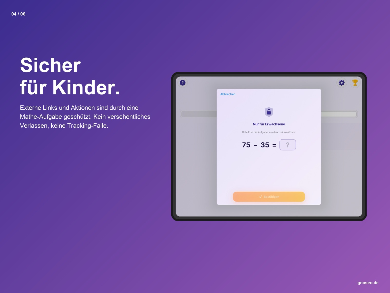 Compono mit 64 Puzzleteilen — höchster Schwierigkeitsgrad